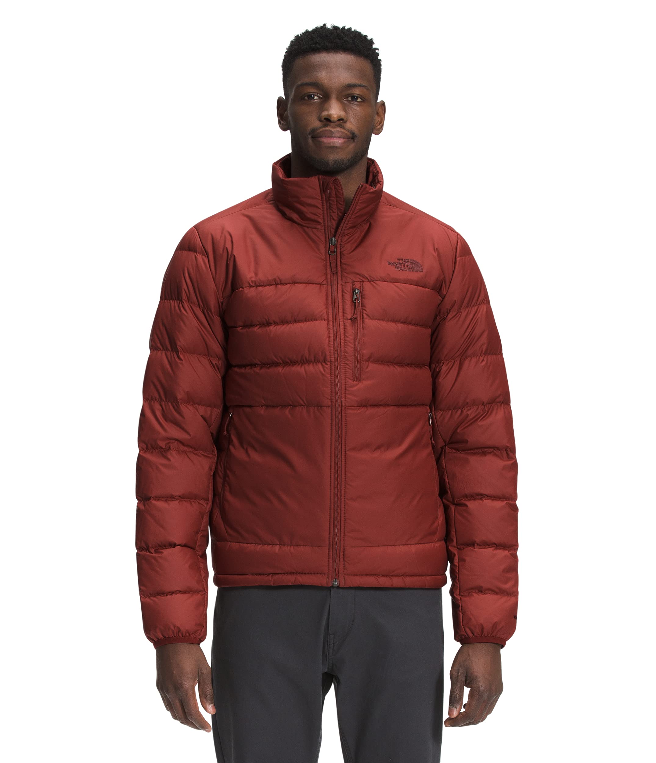 The North Face Men's Aconcagua Jacket - Waterproof Windproof Fleece-Lined Winter Coat for Hiking & Outdoor Activities (Big & Tall Sizes Available, Brick House Red, XX-Large) - Perfect for Camping, Skiing and Cold Weather Adventures