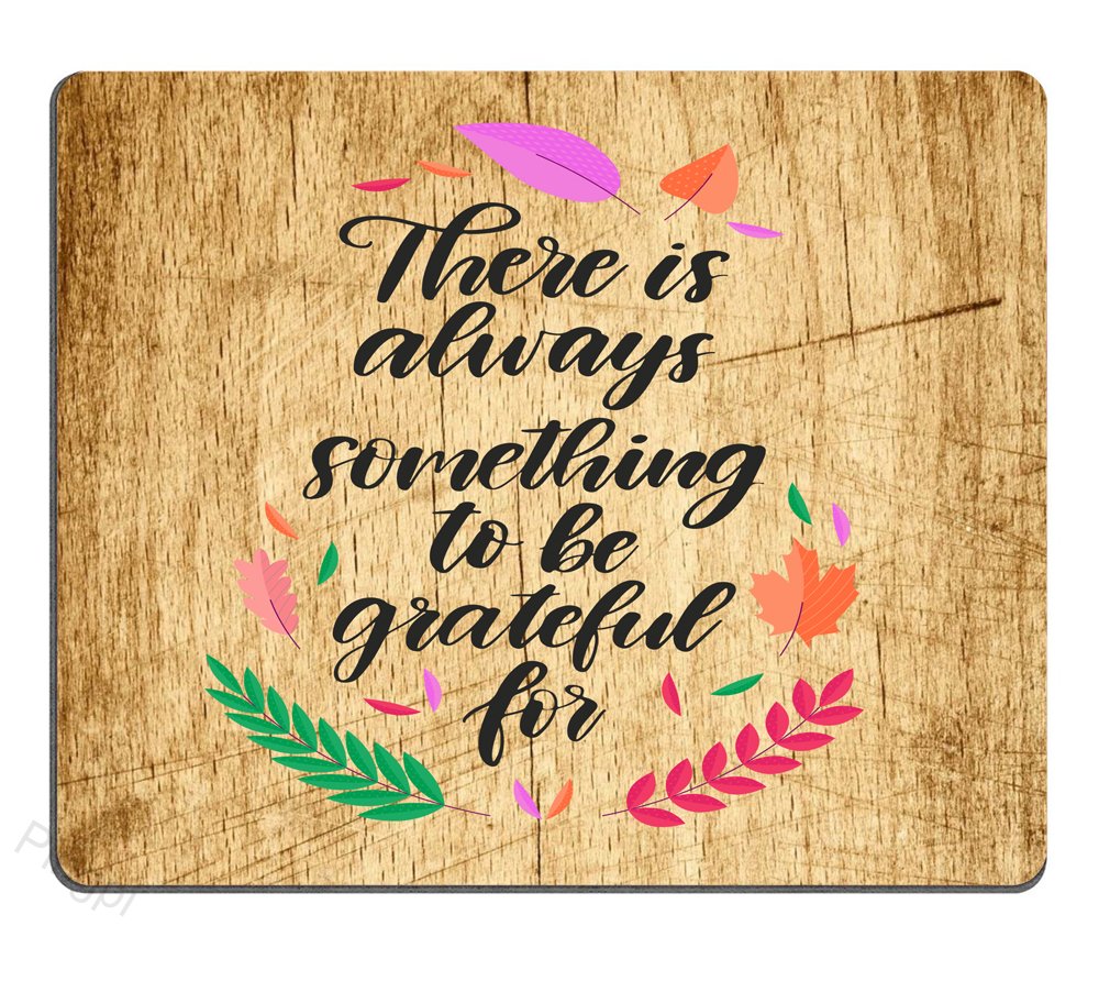Custom Gaming Mouse Pad with Inspirational Quote 
