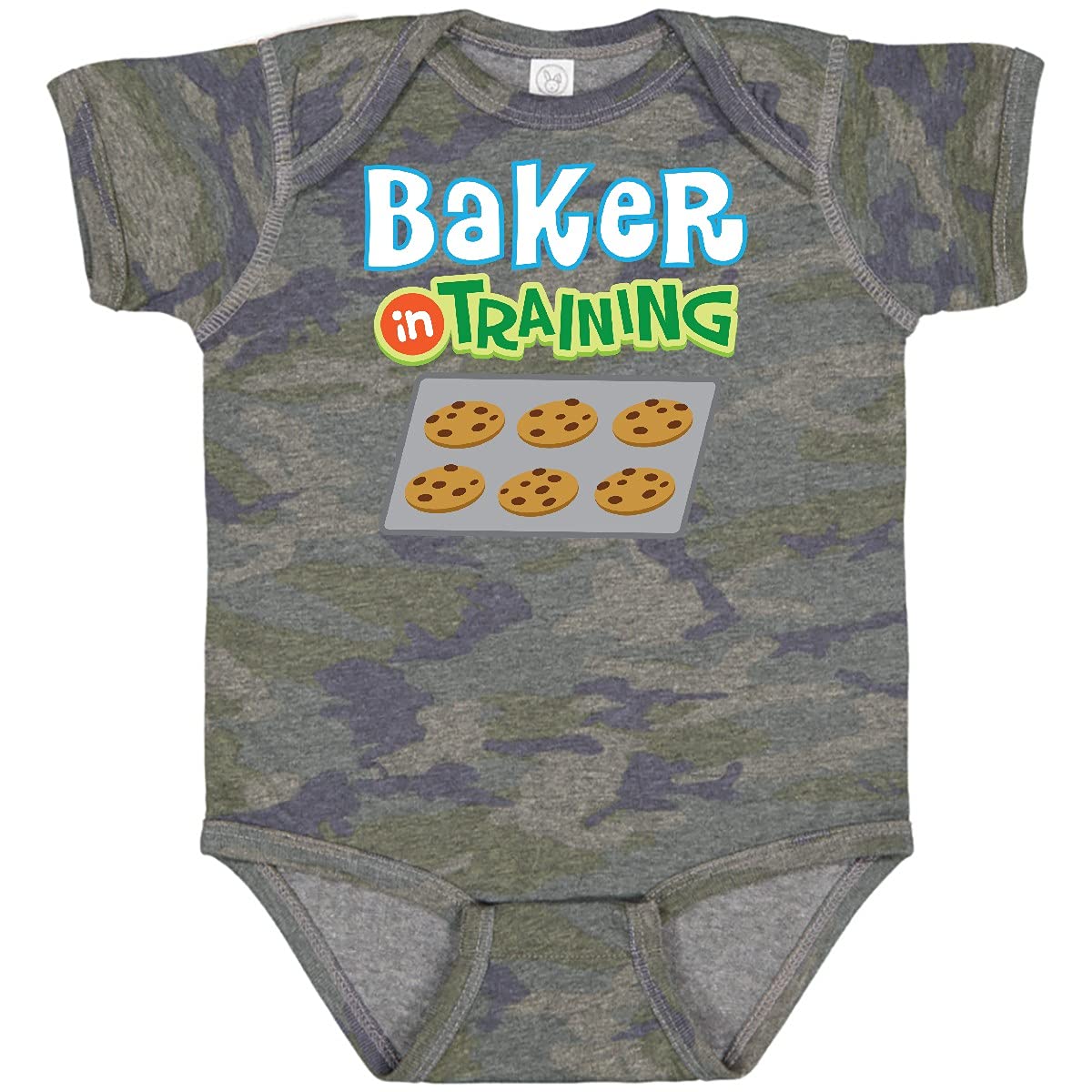 Inktastic Baker in Training Baking Baby Bodysuit - Cute Baking-Themed Outfit for Infants & Toddlers - Perfect for Baking Classes, Birthday Parties & Photo Shoots