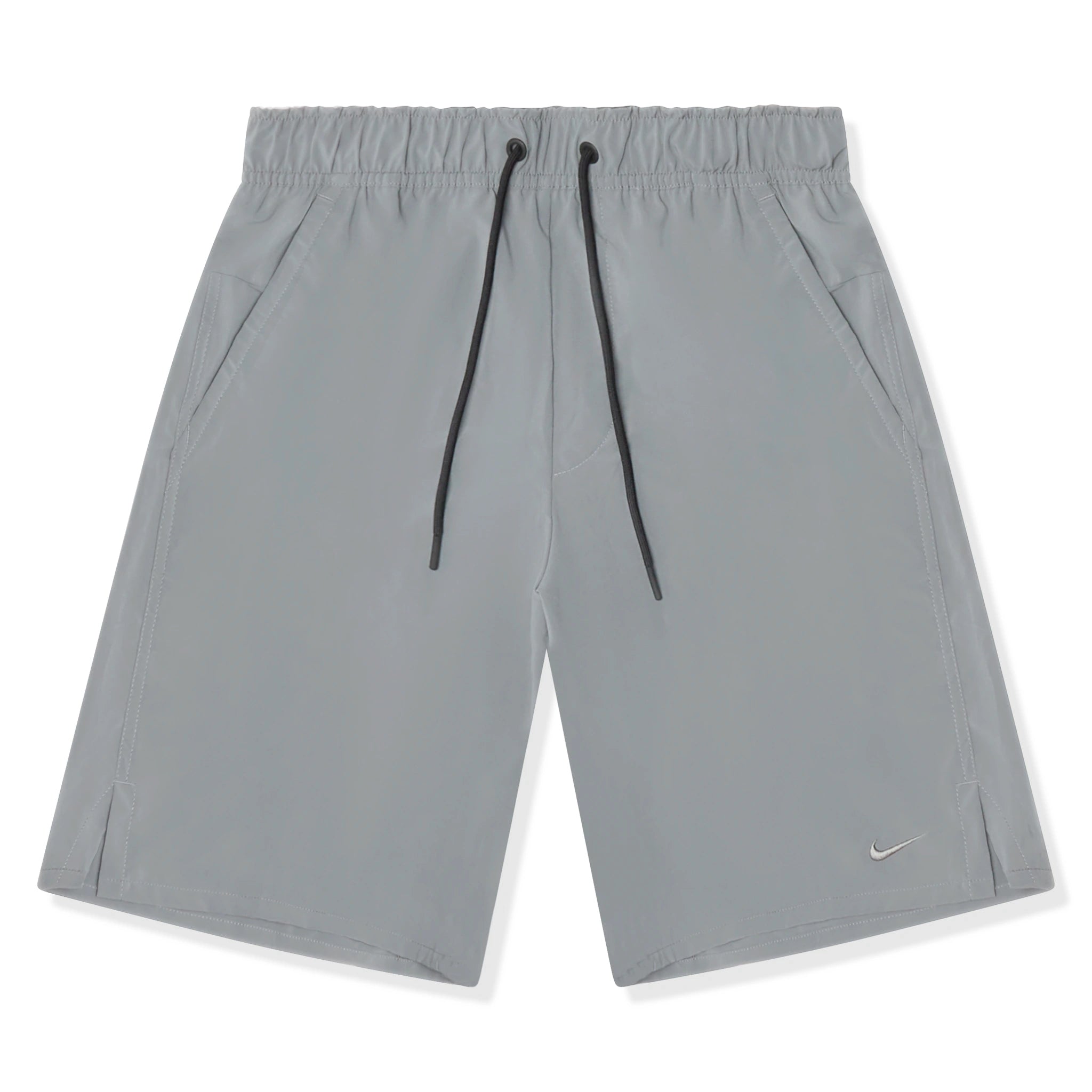 Nike Challenger 9 Inch Grey Running Shorts for Men - Lightweight Athletic Gym Workout Shorts with Pockets - Perfect for Jogging, Training & Casual Wear