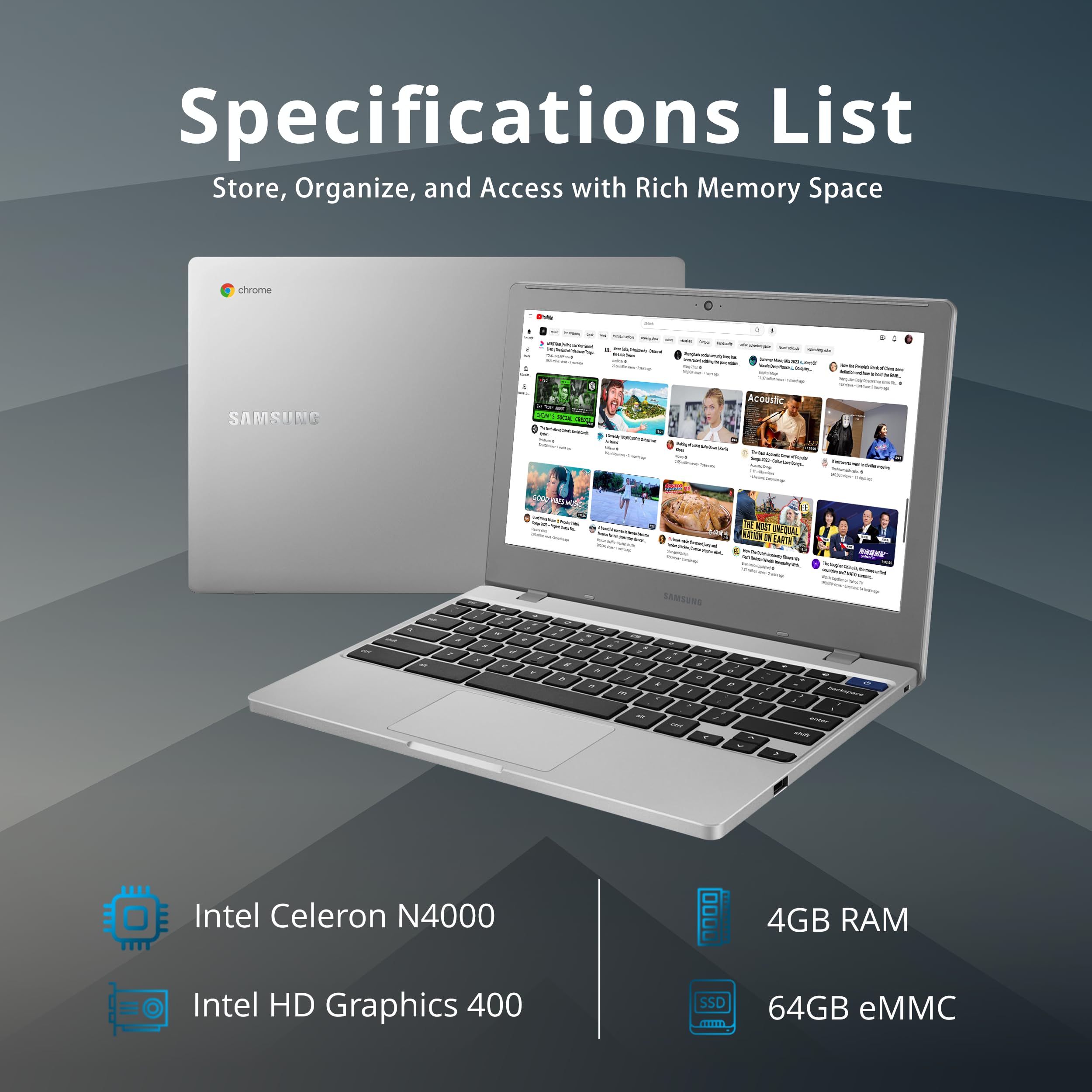 SAMSUNG Galaxy Chromebook 4 11.6