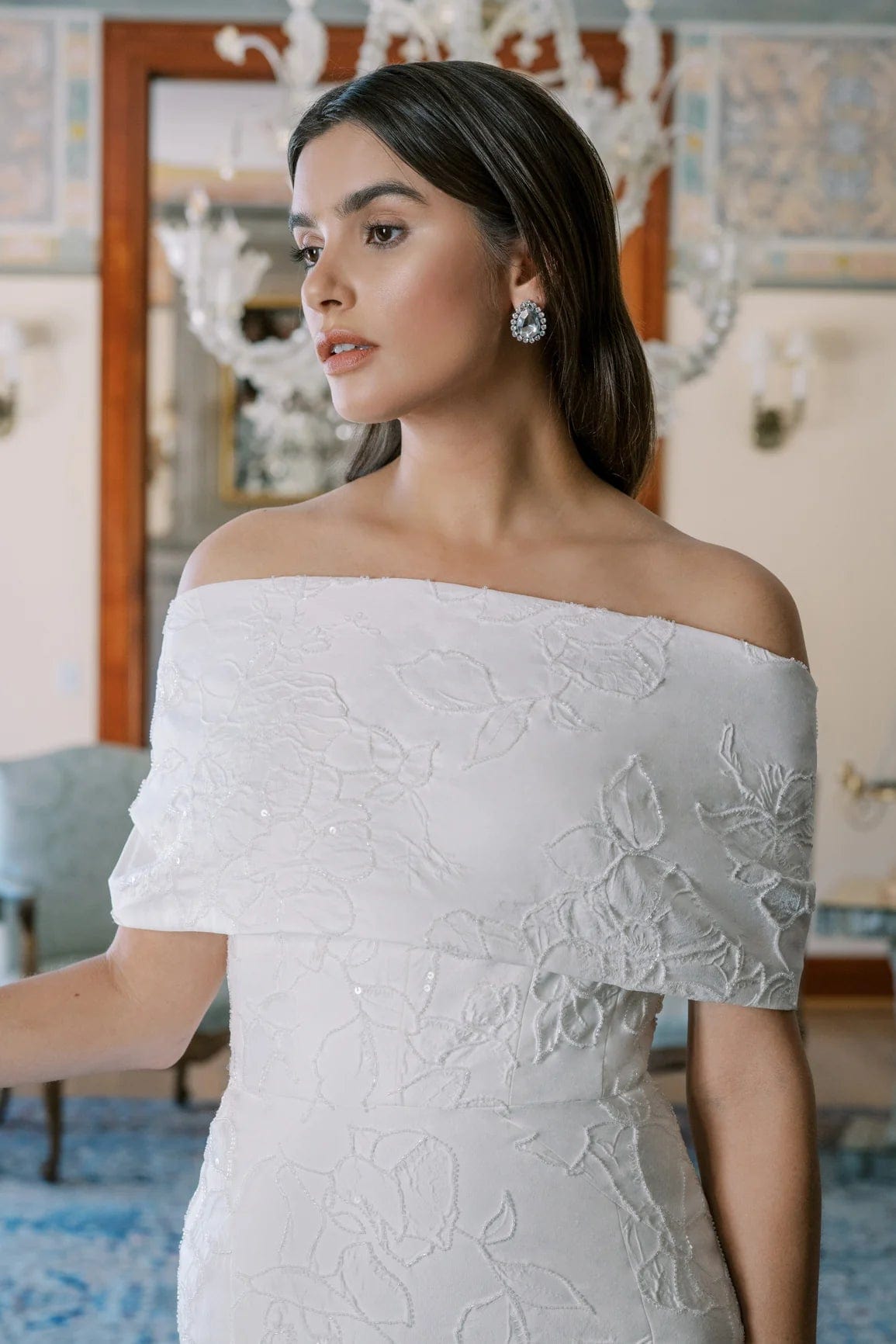 Anne Barge Azzura Wedding Dress - Size 10 | Elegant Bridal Gown for Church Ceremony & Formal Reception