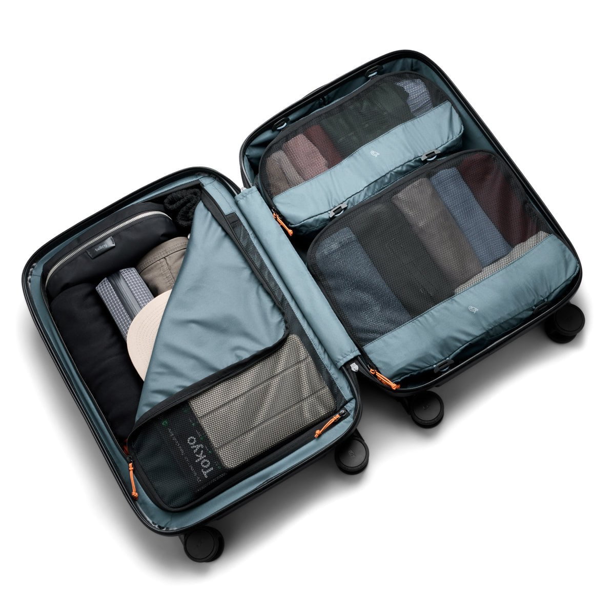 Bellroy Transit Carry On Plus Luggage - Premium Expandable Travel Suitcase for Business & Vacation - Lightweight Durable Spinner Luggage with TSA Lock & Smart Storage (Perfect for Air Travel & Weekend Getaways)