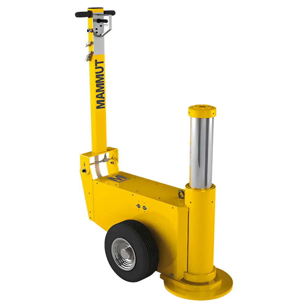 ESCO MAMMUT 100 Ton Single Stage Air/Hydraulic Jack - Heavy Duty Industrial Lifting Equipment for Automotive Repair, Construction, and Machinery Maintenance