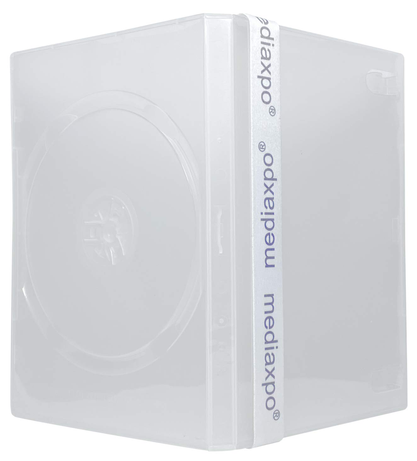5 Pack Clear Single DVD Cases - Scratch Resistant & Durable Storage for Movies, Music, and Data Discs - Perfect for Home Collections, Office Archives, and Media Organization