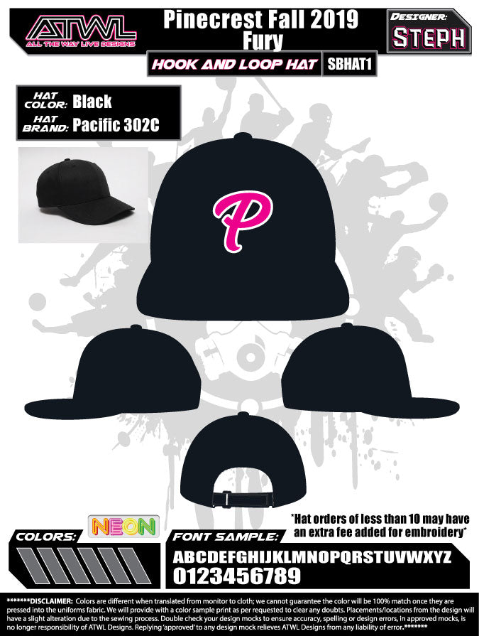 Pinecrest Fall League Hats for Men & Women - Stylish Baseball Caps for Outdoor Sports, Hiking, and Casual Wear