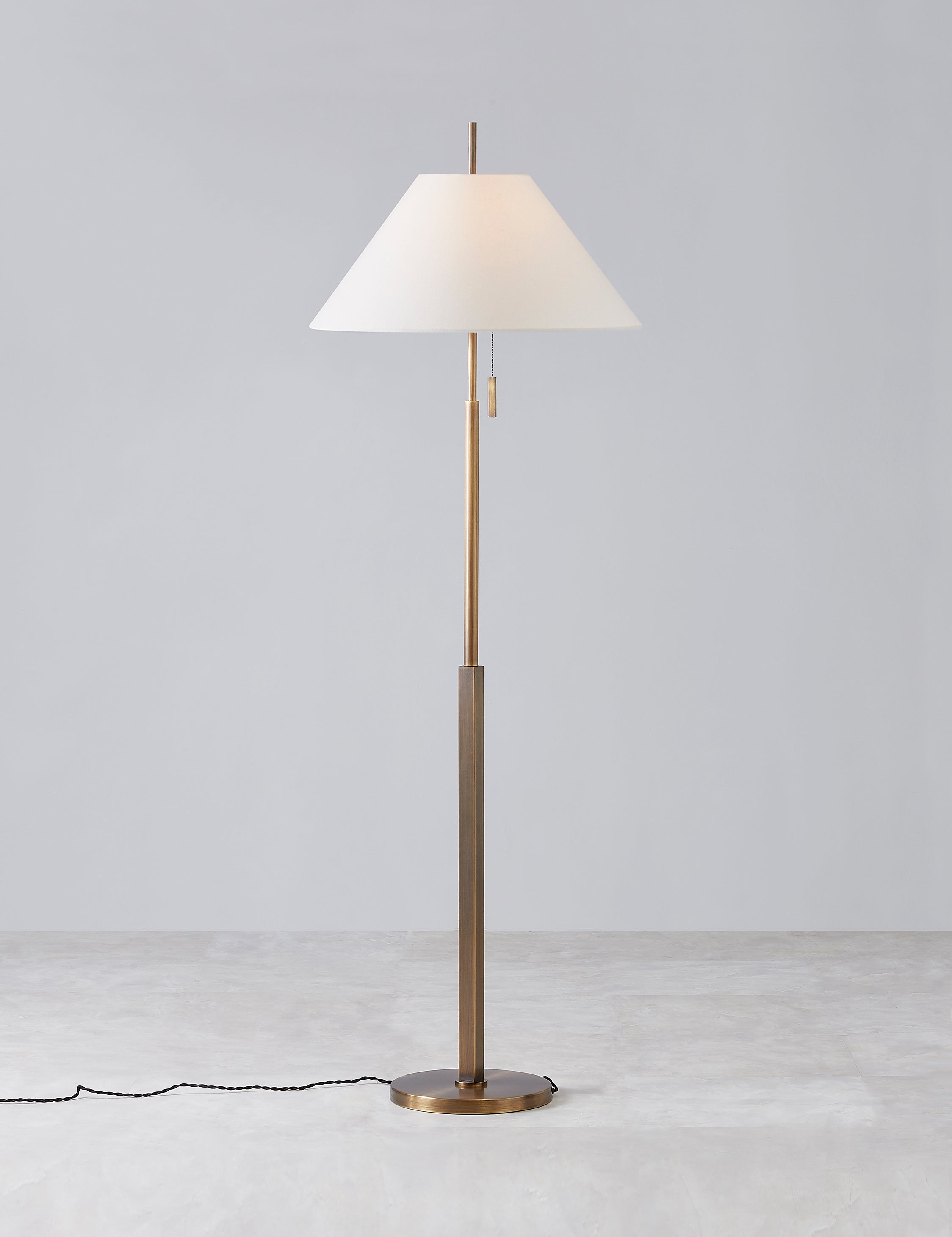 Stylish Clic Floor Lamp by Colin King x Troy Lighting - Modern LED Standing Light for Living Room, Bedroom & Office Decor