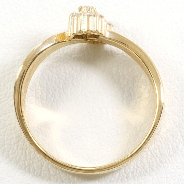 18K Yellow Gold Diamond Ring for Women - Elegant Solitaire Engagement & Wedding Band - Perfect for Proposals, Anniversaries, and Special Occasions