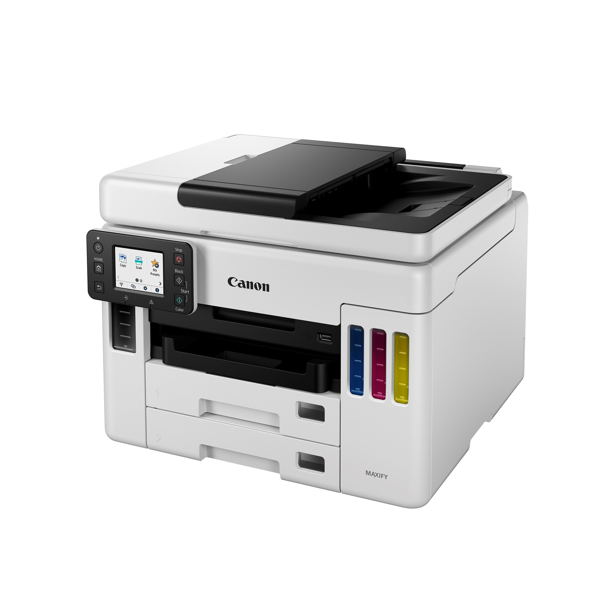 CANON MAXIFY GX7070 High-Speed Business Inkjet Printer with Refillable Ink Tanks - Perfect for Office Printing, Bulk Document Production & Small Business Needs