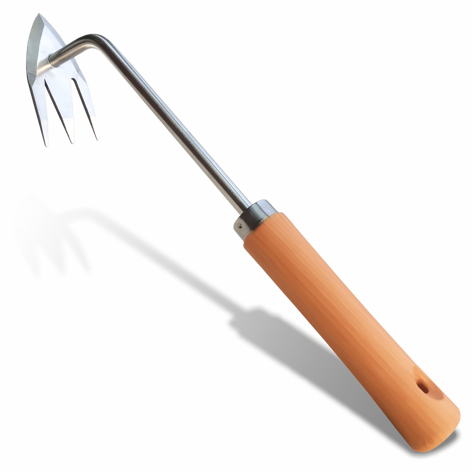 **SHANFEEK M-Shape Claw Weed Puller Tool – Heavy Duty Dandelion & Weed Remover with Solid Hardwood Handle – Perfect for Gardening, Yard Work & Lawn Maintenance**