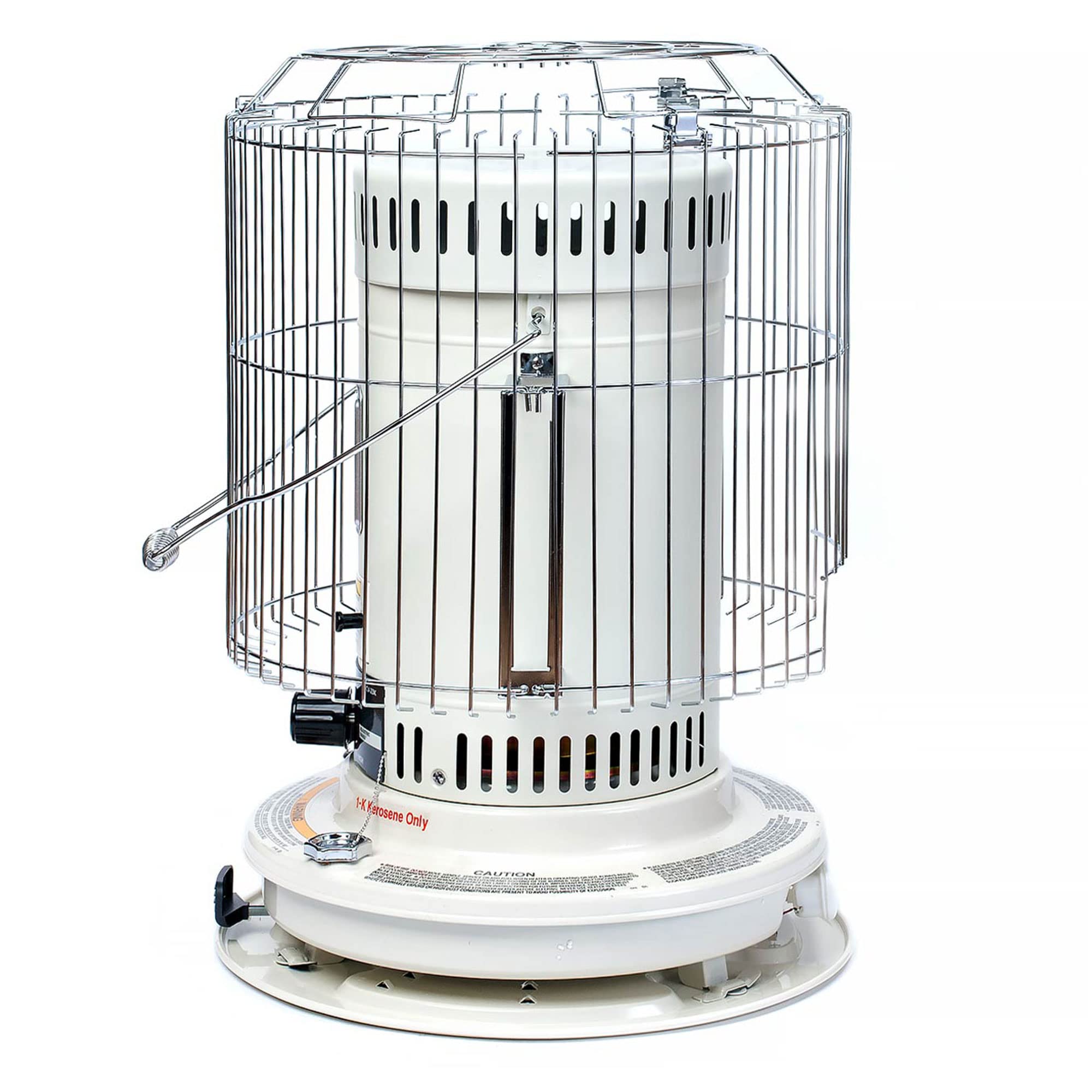 KeroHeat 23,500 BTU Portable Kerosene Heater - Indoor & Outdoor Safe Space Heater with Auto Shut-Off | 2 Pack White | Perfect for Camping, Garage, Workshop & Emergency Heating