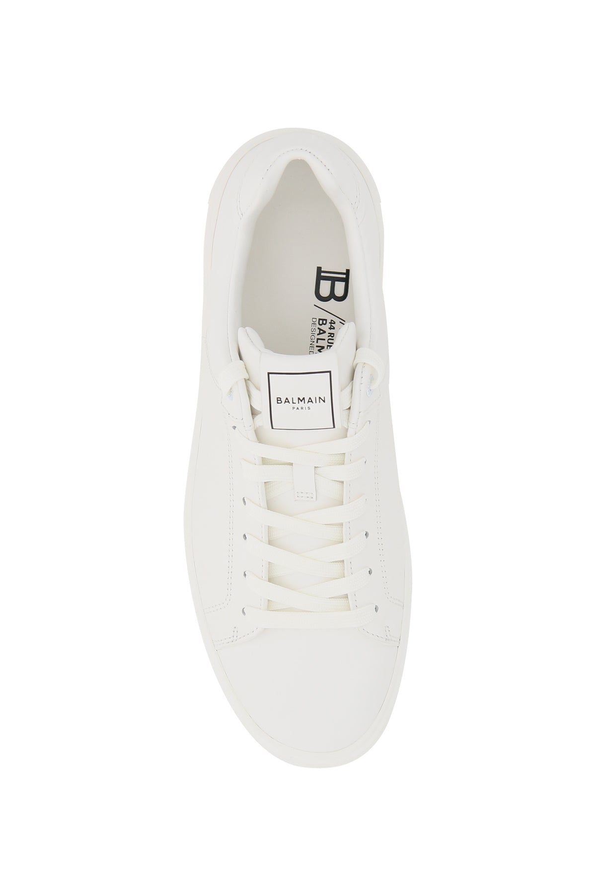 Balmain Leather B Court Sneakers for Women - Luxury High-Top Fashion Sneakers - Perfect for Casual Wear, Street Style & Everyday Comfort