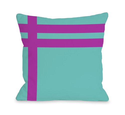 Meeting Stripes - Turquoise Fuchsia