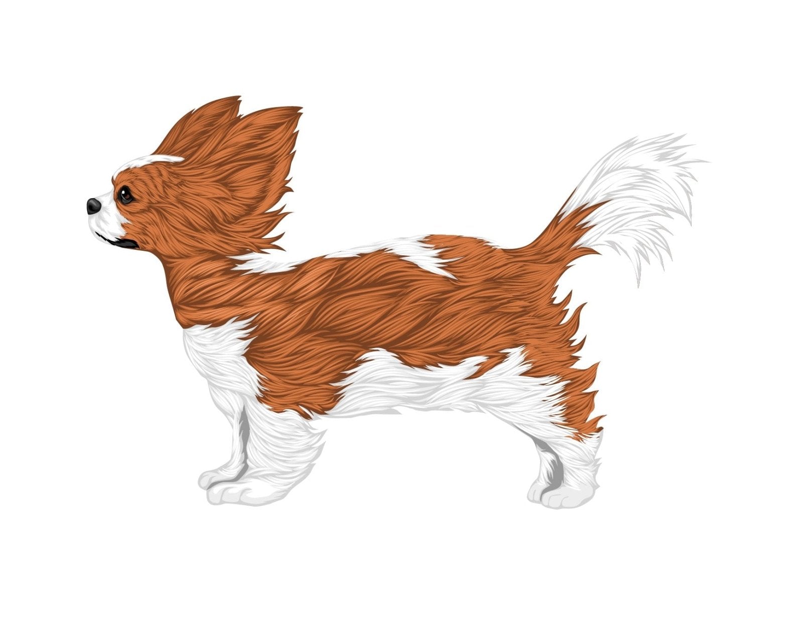 Cavalier King Charles Spaniel Decals - Waterproof Vinyl Stickers for Laptops, Cars, and DIY Crafts | Perfect for Pet Lovers & Home Decor