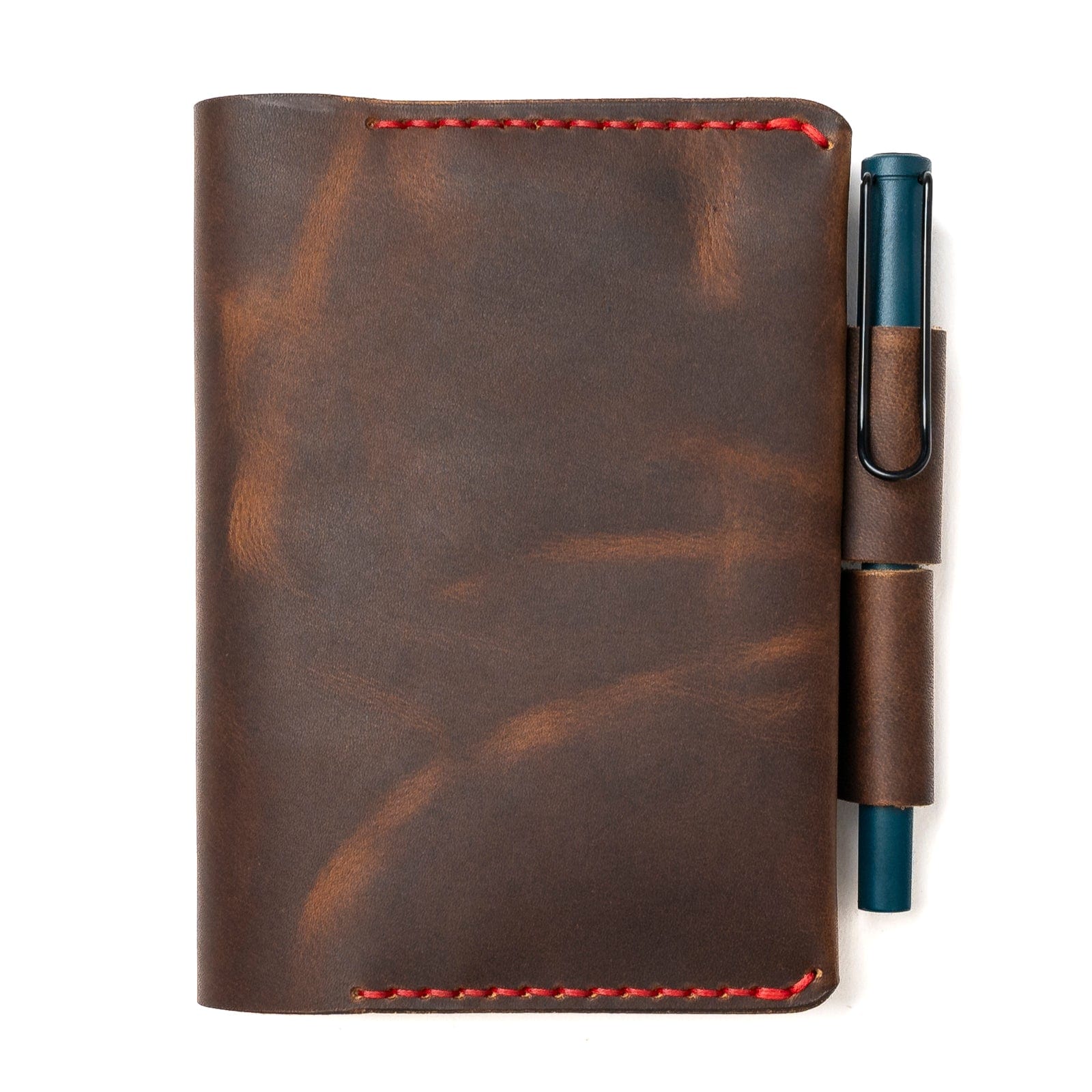 Premium Leather Leuchtturm1917 Pocket Notebook Cover - Slim Protective Case for A5 Notebooks - Perfect for Journaling, Sketching & Daily Planning