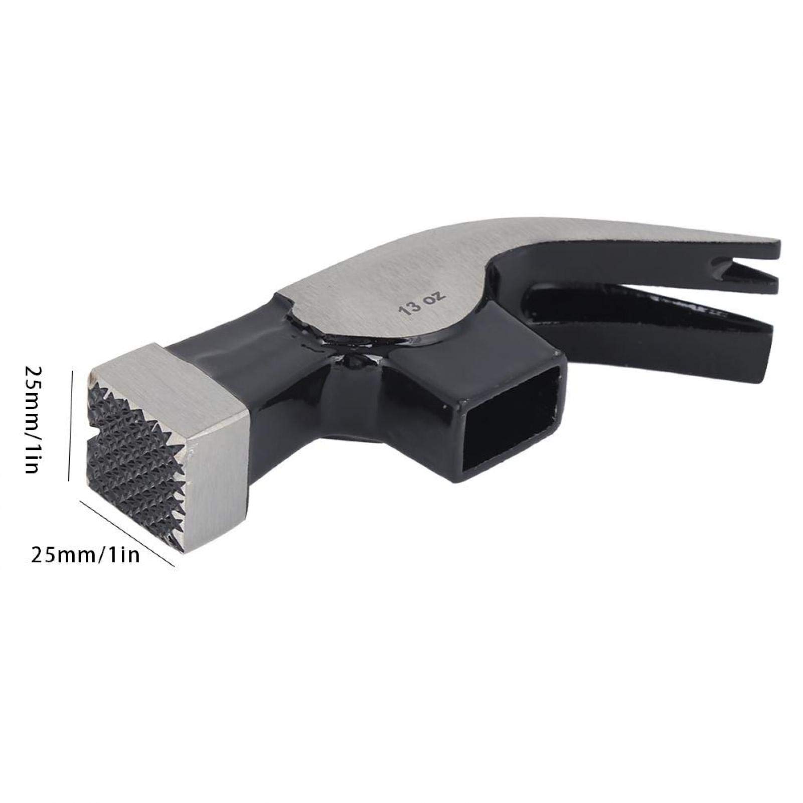 Durable Tooth Surface Hammer Head for Woodworking & Furniture Repair - Heavy Duty Nailing Tool for DIY Projects, Carpentry, and Home Improvement
