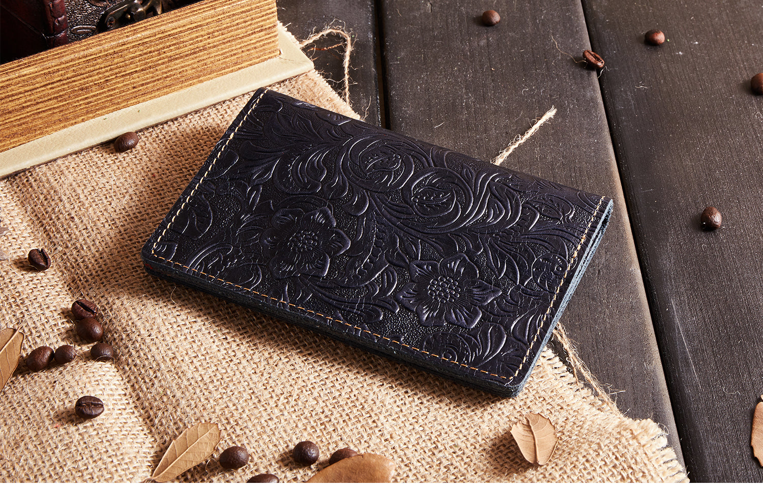 Premium Unisex Dual Fold Passport Holder - RFID Blocking Travel Wallet for Men & Women - Perfect for International Flights, Business Trips & Vacations