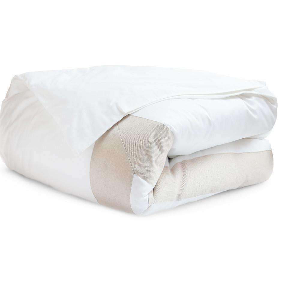 Premium Genovesa Egyptian Cotton Sateen Duvet Cover Set - 100% Long-Staple Cotton, 800 Thread Count, Ultra Soft & Breathable - Perfect for Luxury Bedding, Hotel Style Comfort, and Master Bedroom Decor