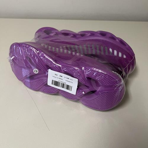 GSLMOLN Men's Slip-On Breathable Walking Shoes - Ultra Lightweight Comfortable Sneakers for Men - Size US8/EUR41 - Purple - Perfect for Walking, Travel & Casual Wear