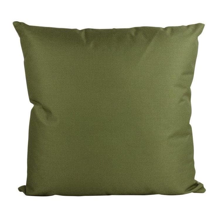 Olive Green Pillow Cover - Solid Accent Throw Pillow for Sofa, Bed & Home Decor | Premium Designer Cushion Cover | Soft Cotton Decorative Pillow Case