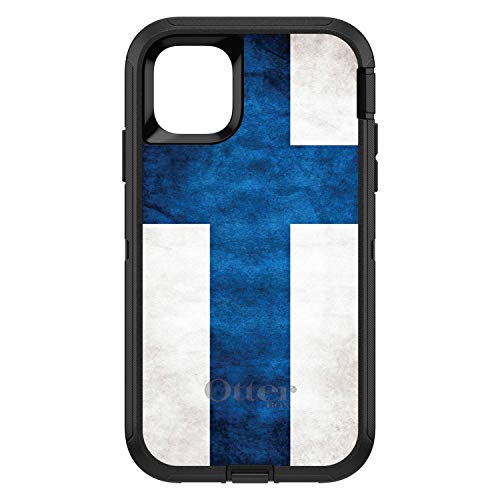 Finland Old Flag On Black Case