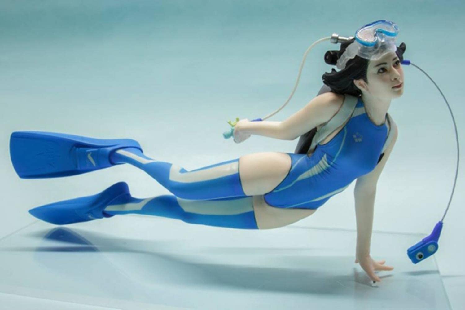 1/8 Scale Modern Girl with Swim Suit - 140mm Resin Figure Model Kit Unassembled & Unpainted for DIY Collectors - Perfect for Anime Fans, Hobbyists and Miniature Painting Enthusiasts