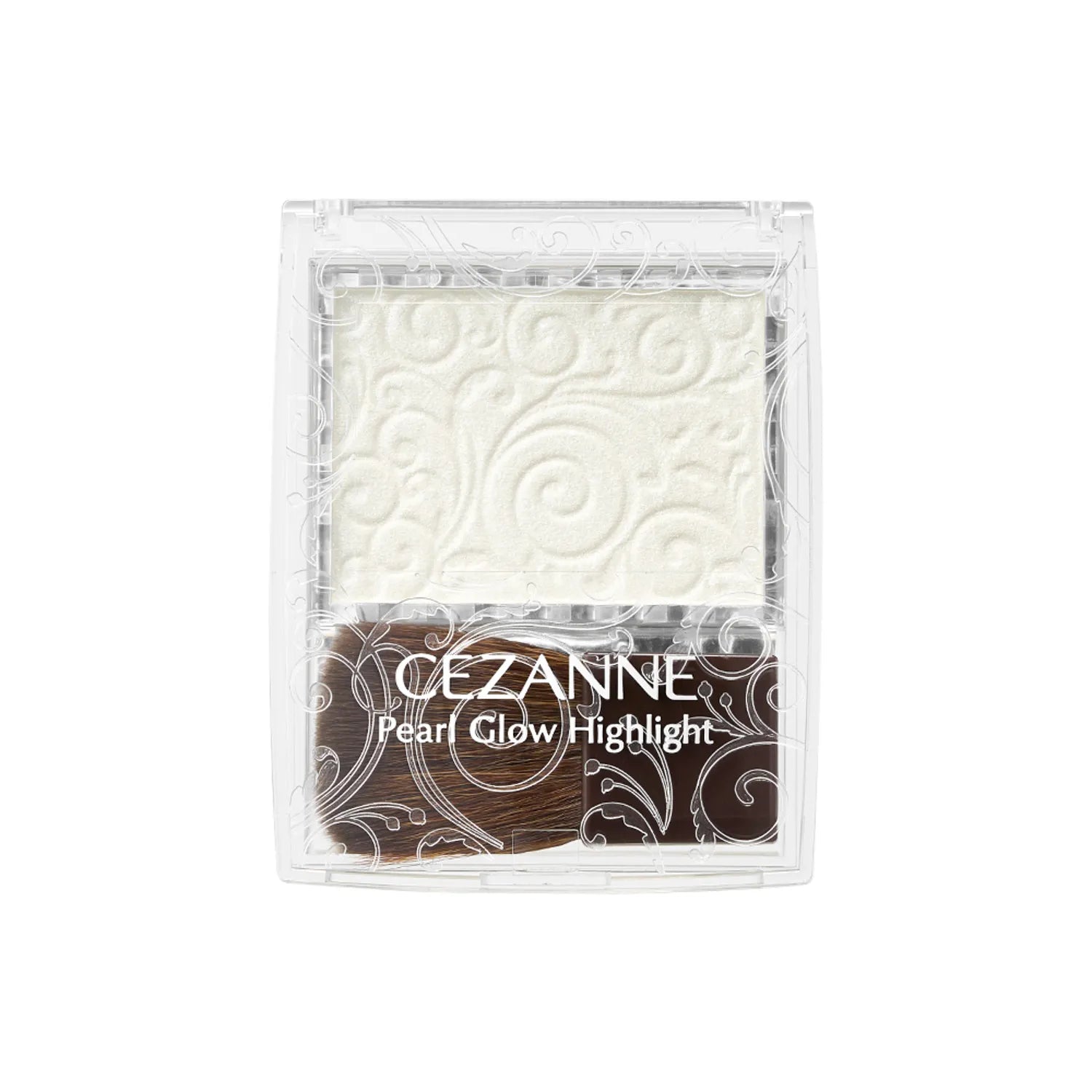 CEZANNE Pearl Glow Highlighter 2.4g - 4 Shimmering Shades for Cheekbones & Face Contouring | Perfect for Daily Makeup & Special Occasions