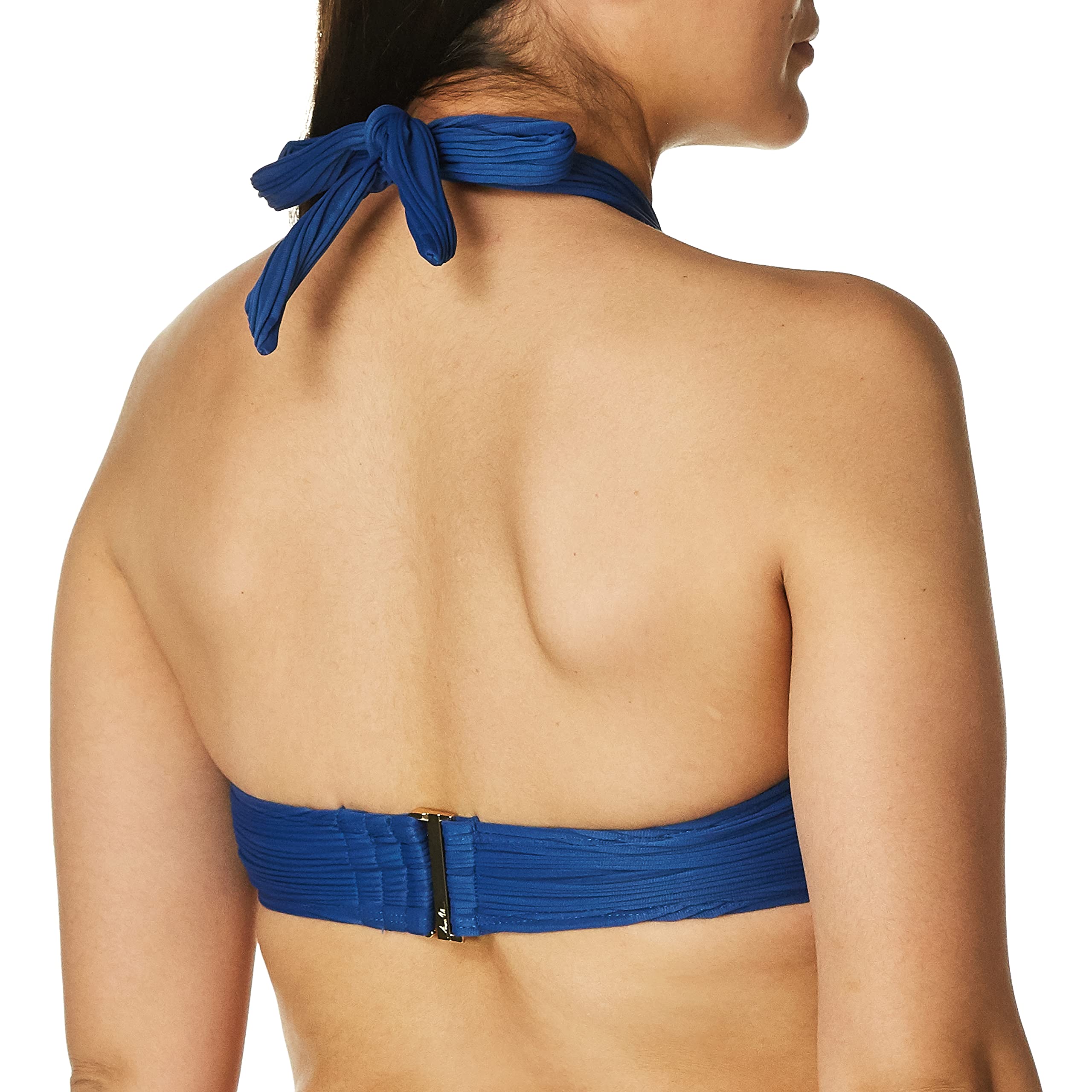 Anne Cole Women's Standard Halter Bikini Top & Bottom Set - Comfortable Swimwear for Beach, Pool & Vacation | Flattering Fit for Summer Swimming & Sunbathing