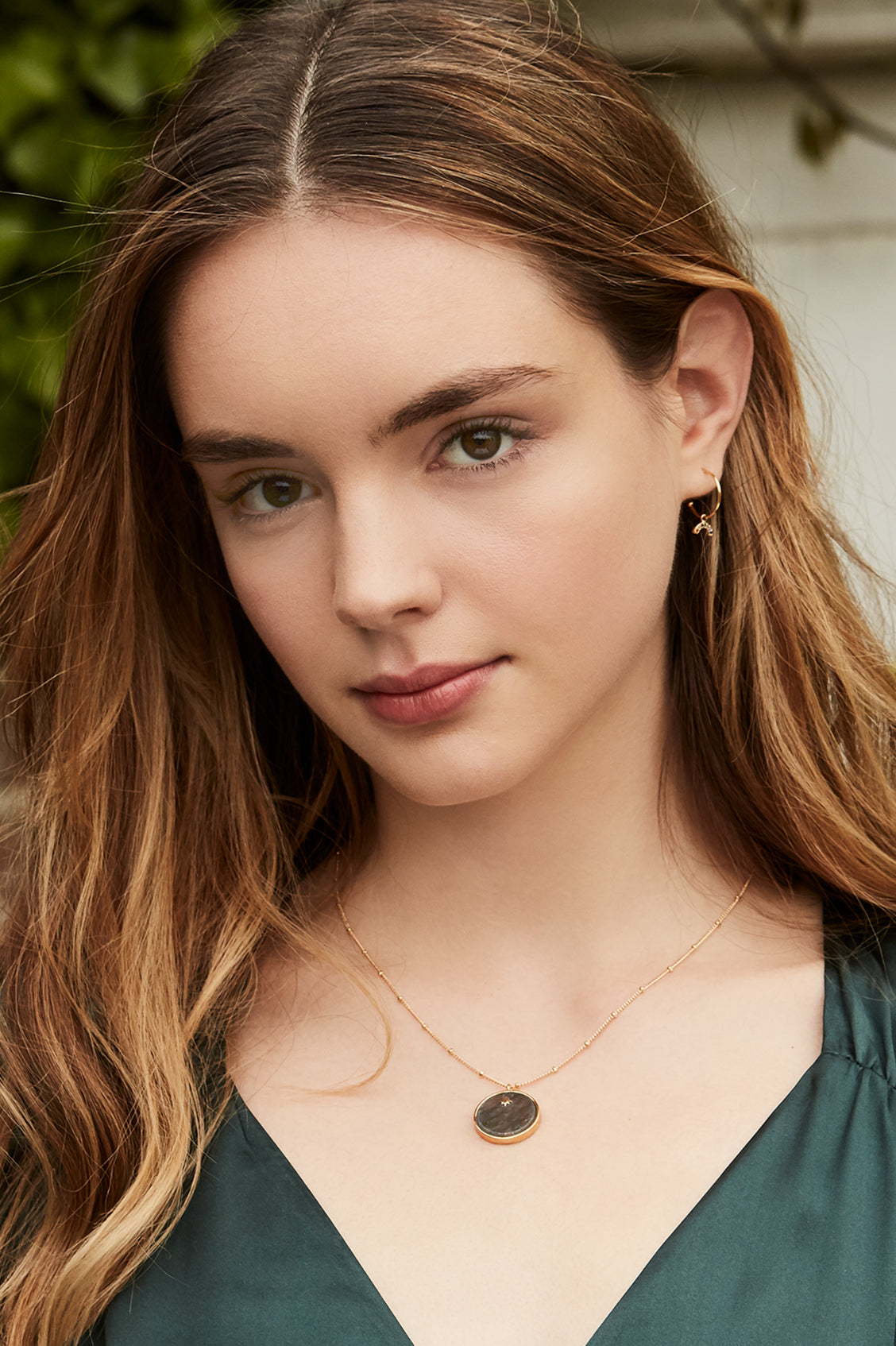 Natural Star Gemstone Slice Pendant Necklace for Women - Perfect for Boho Jewelry, Spiritual Healing & Everyday Fashion