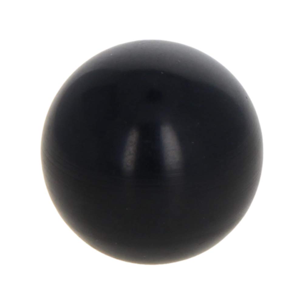 5Pcs Black Bakelite Ball Knob M8 Female Thread Handle - 25mm Diameter Thermoset Spherical Knob with Smooth Edge for Lawn Mowers, Exercise Equipment & DIY Projects - Durable & Easy-Grip Control Knobs for Machinery, Fitness Gear and Workshop Tools