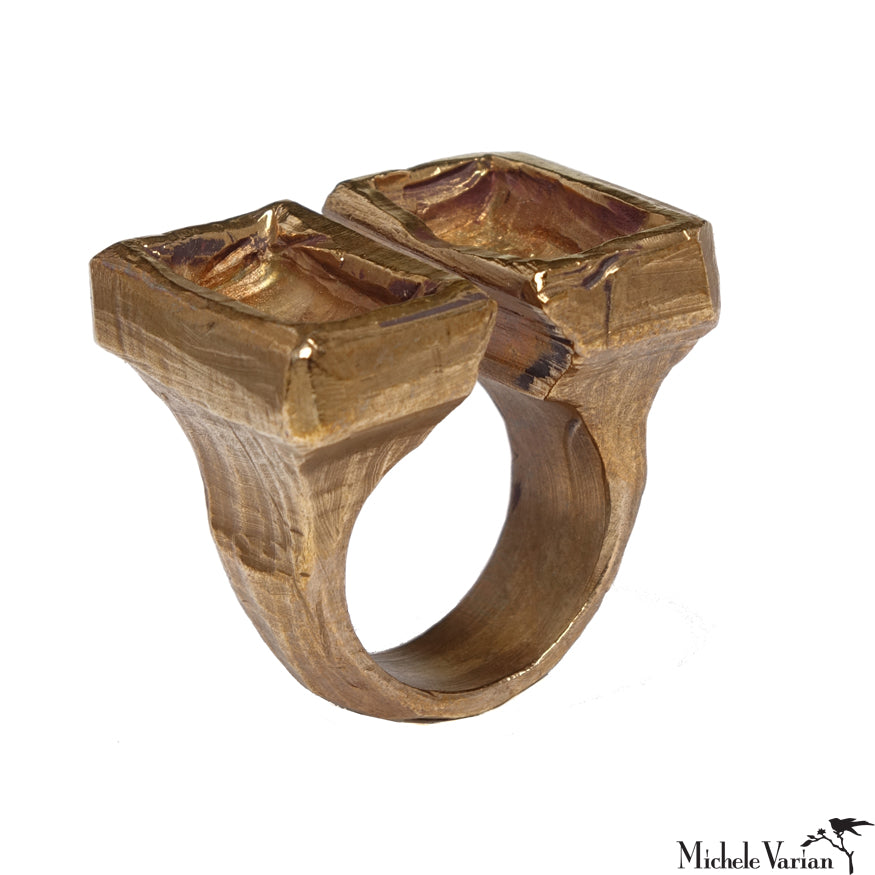 Vintage Bronze Ring No. 19 - Handcrafted Boho Jewelry for Women | Perfect for Everyday Wear, Gift Giving & Special Occasions