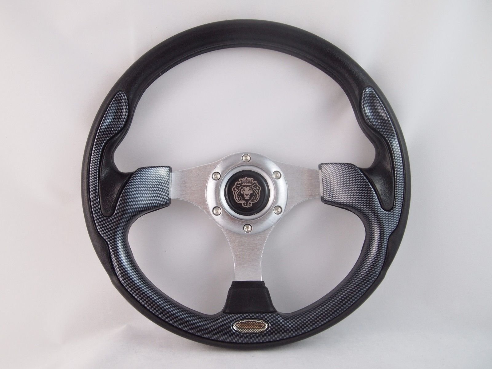 Carbon Fiber Marine Boat Steering Wheel with 3/4