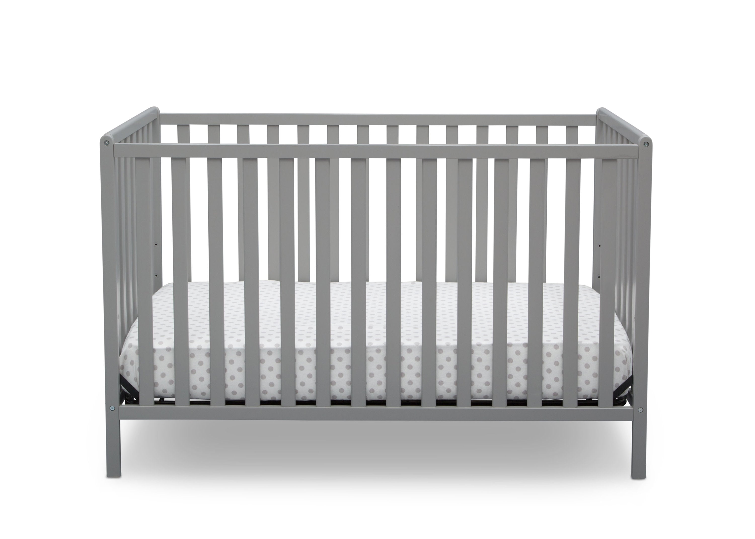 Heartland 4-in-1 Convertible Baby Crib - Toddler Bed, Daybed & Full-Size Bed - Safe Nursery Furniture for Newborn to Adult - Perfect for Baby Rooms, Daycare Centers & Guest Bedrooms