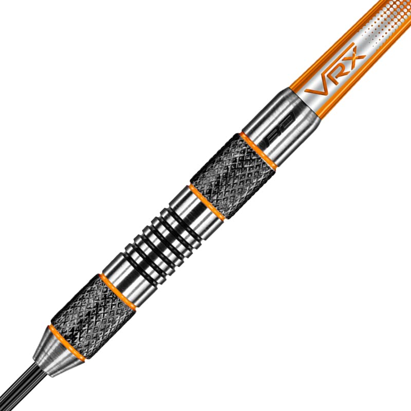 Premium Tungsten Steel Darts Set - Red Dragon Amberjacks 21g, 22g, 24g with Flights, Shafts, Wallet & Checkout Card - Perfect for Professional Darts Players & Home Game Rooms