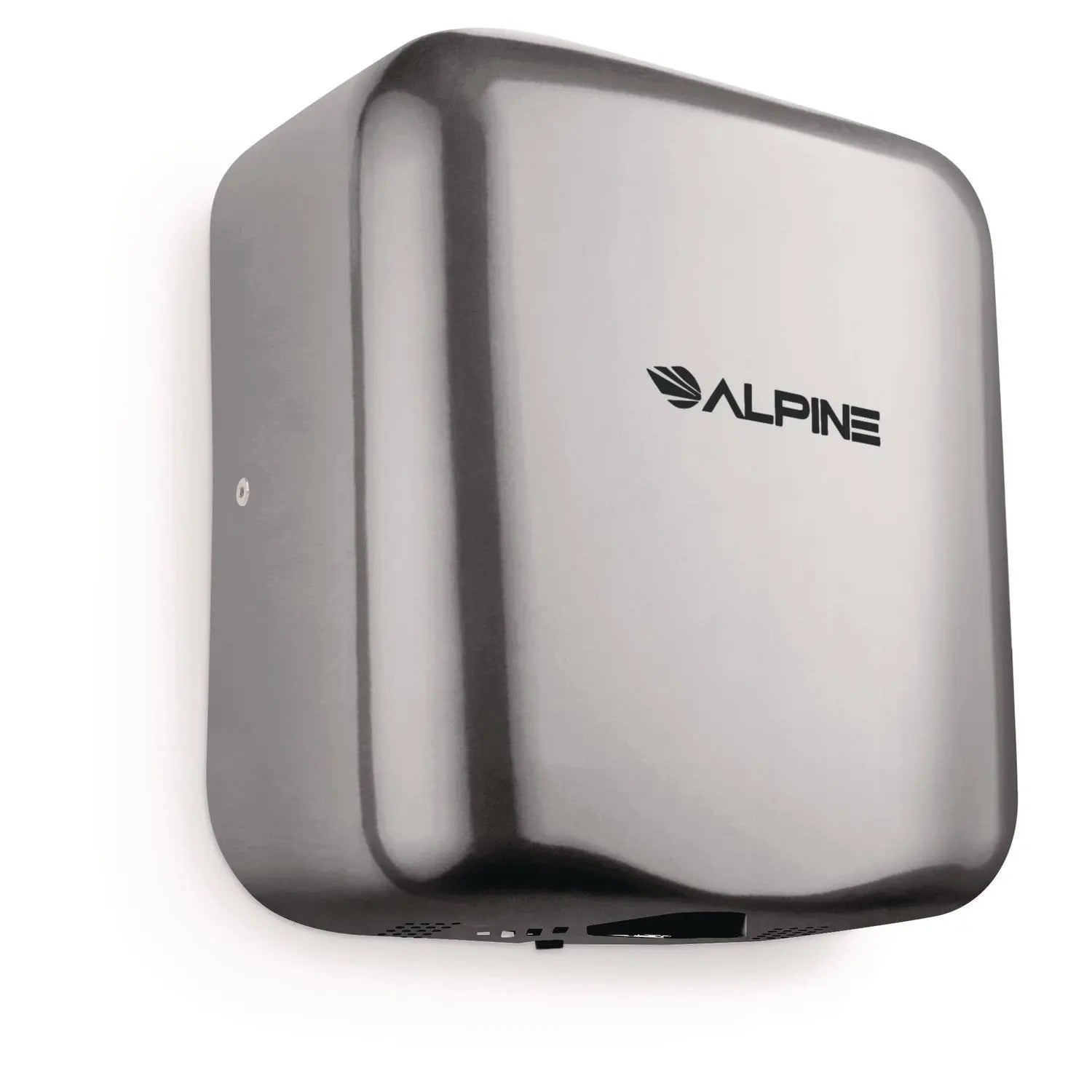 Alpine Industries Hemlock Commercial Automatic 120V Hand Dryer - Stainless Steel Chrome Finish - 6.68