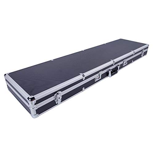 Secure Aluminum Locking Gun Case - Heavy Duty Pistol Storage Box with Key Lock for Handguns (13.5 x 3.5 x 12 cm) | Fast 3-7 Day Delivery | Ideal for Home Security, Travel & Range Use