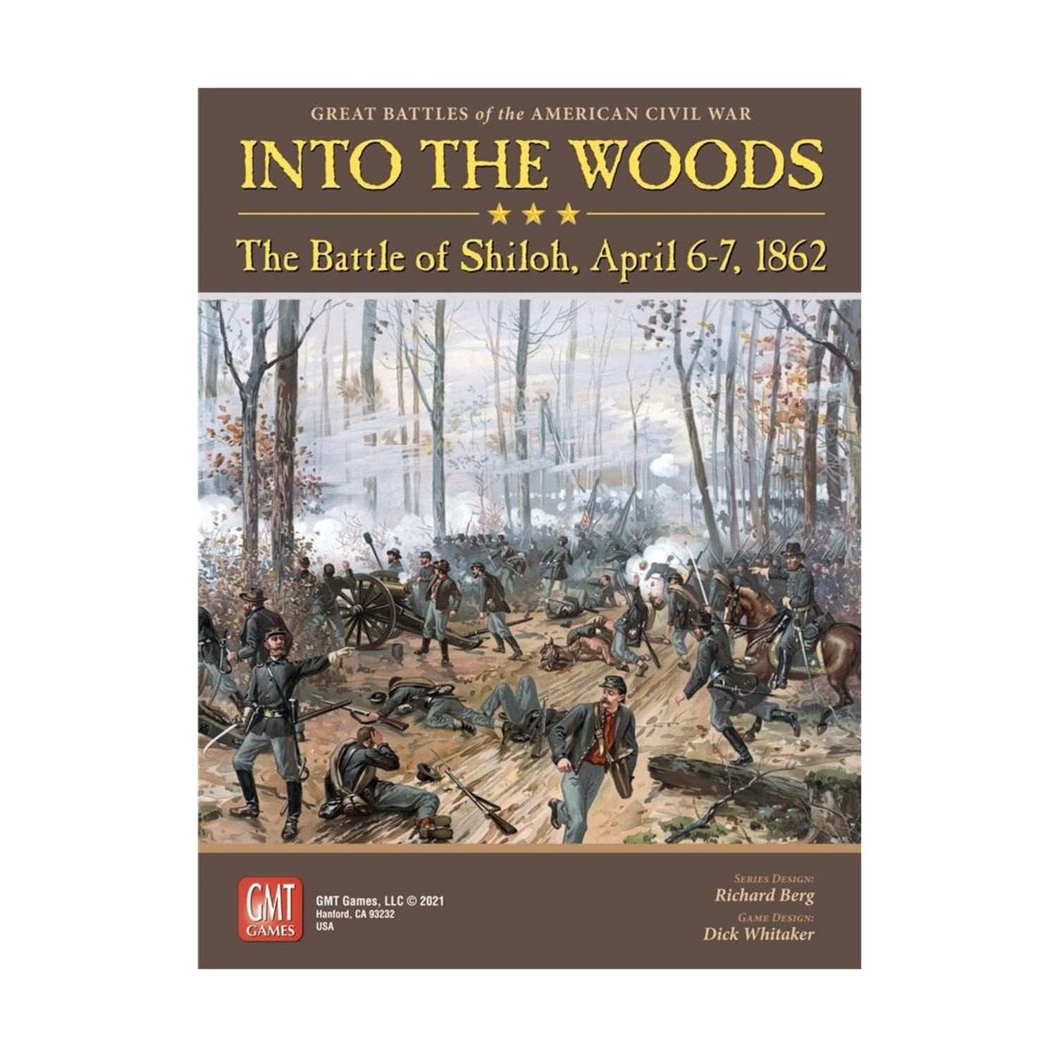 GMT Games Into The Woods: The Battle of Shiloh - American Civil War Board Game Strategy | Historical Wargaming for Adults & Collectors | Perfect for Game Nights & Military History Enthusiasts