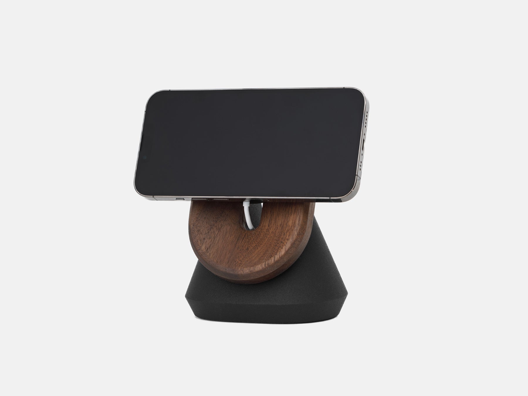 Magnetic MagSafe iPhone Stand Holder - Wireless Charging Dock for iPhone 12/13/14/15 Pro/Max - Perfect for Home, Office & Car Use