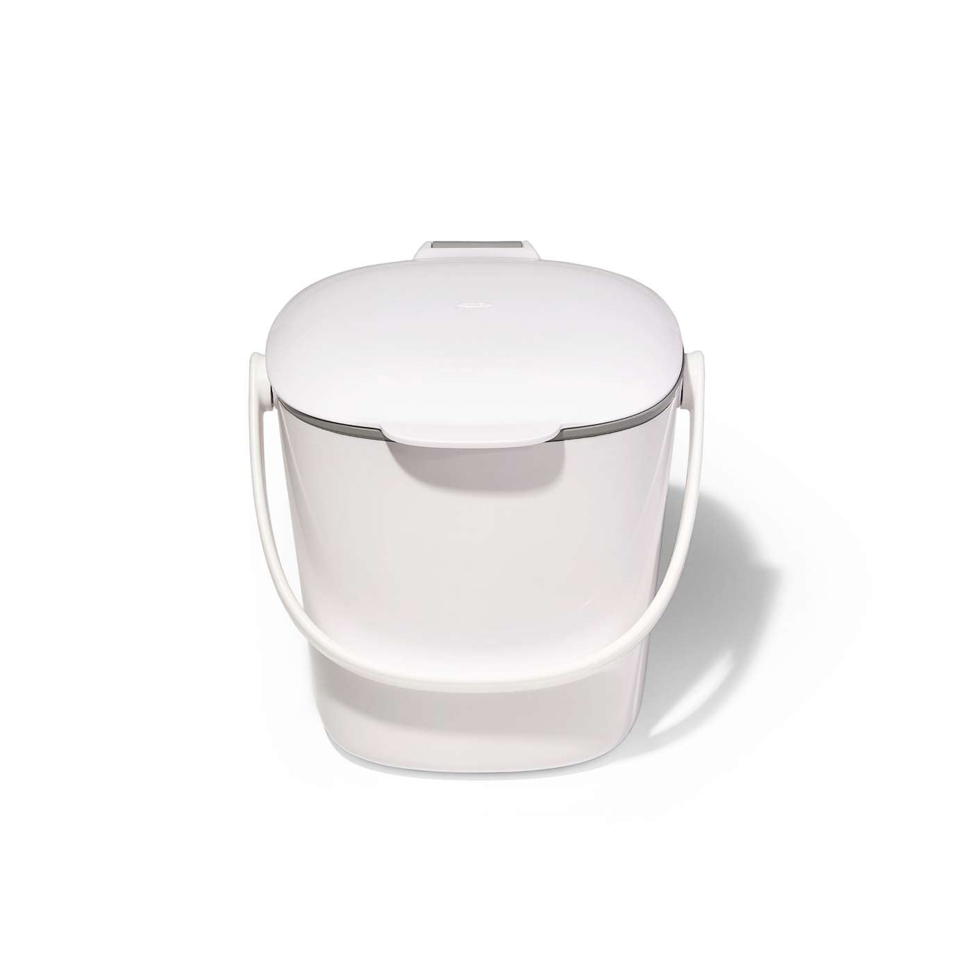 Easy Clean Compost Bin - 2.83L Charcoal Kitchen Compost Pail - Perfect for Eco-Friendly Food Waste Recycling at Home