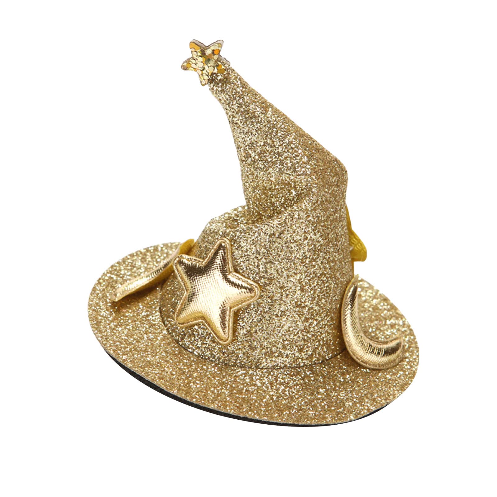Halloween Hair Clips for Kids & Adults - Gold Hair Accessories, Headwear, Party Decorations | Perfect for Costumes, Trick or Treat, and Halloween Parties (One Size)