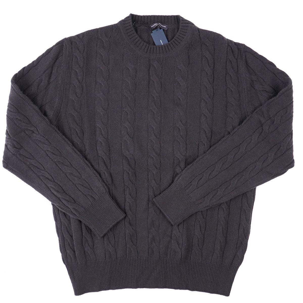 Luxury Manrico Cable Knit Cashmere Sweater for Women - Soft Warm Winter Pullover for Office & Casual Wear