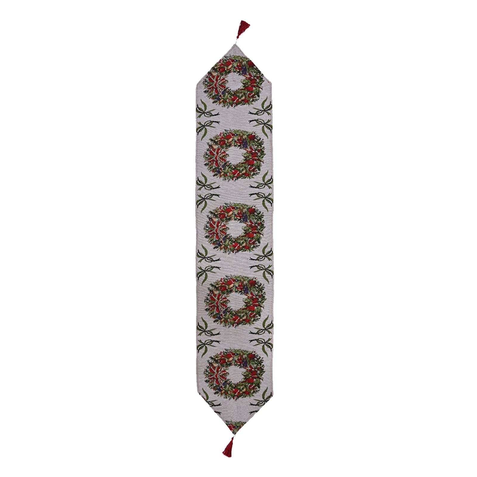 Premium Woven Table Runner for Family Gatherings, Christmas Party Decor, Kitchen & Dining Table Cloth - Perfect for Indoor Dinner, Outdoor Picnic & Bar Decor (Size B, One Size)