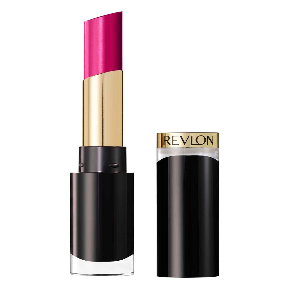 Revlon Super Lustrous Glass Shine Lipstick - Cherries in the Snow Shade | Hydrating, High-Shine Finish | Perfect for Date Night, Parties & Everyday Wear