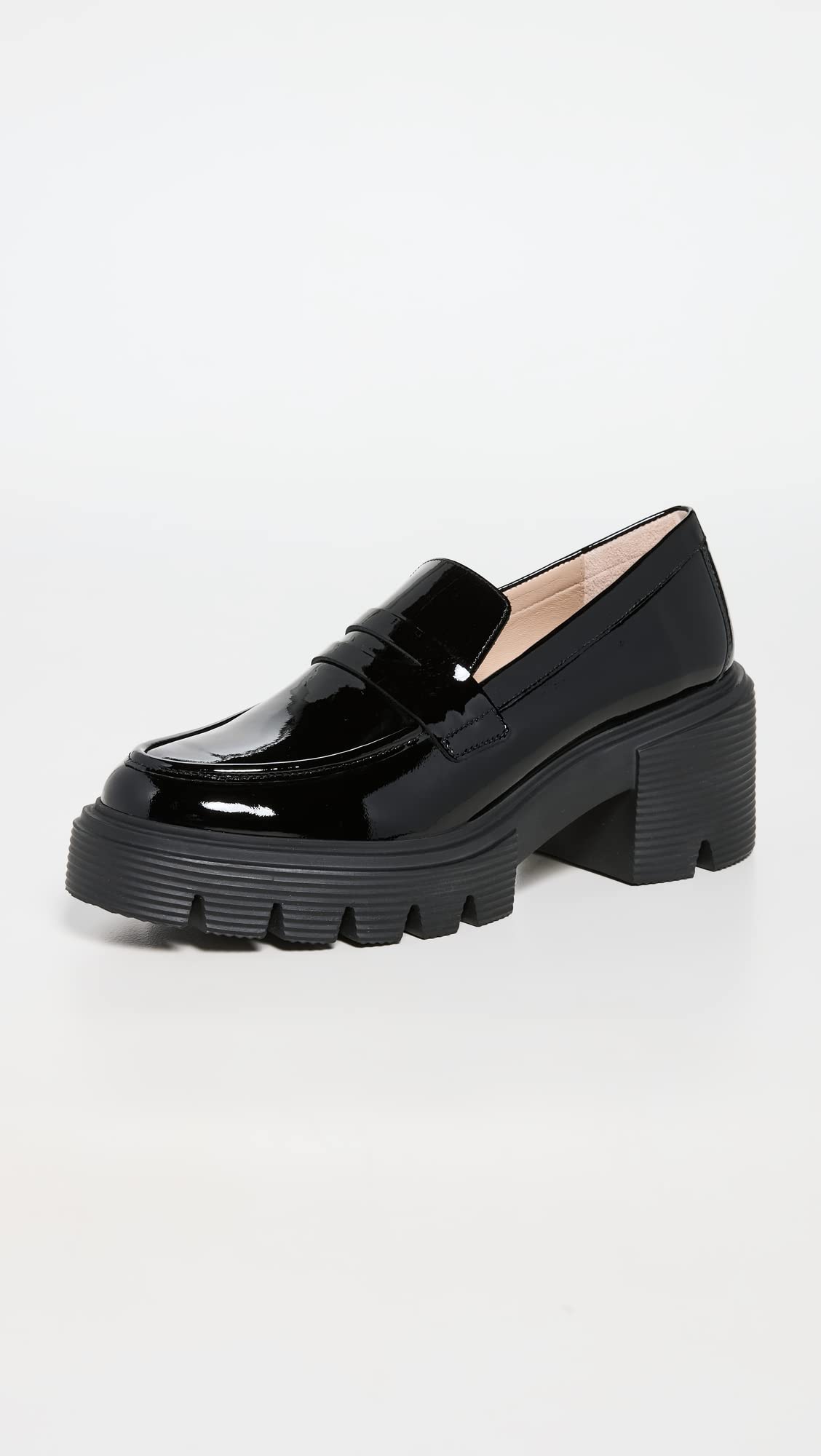 Stuart Weitzman Women's Soho Loafers - Comfortable Leather Slip-On Shoes for Women, Casual & Office Wear - Perfect for Work, Travel & Everyday Outfits