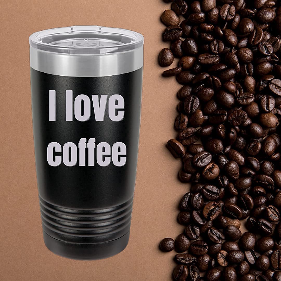 20 oz Personalized Vacuum Insulated Tumbler with Lid & Straw - Custom Name Stainless Steel Travel Mug for Coffee, Tea & Cold Drinks - Perfect for Office, Gym, Hiking & Outdoor Activities