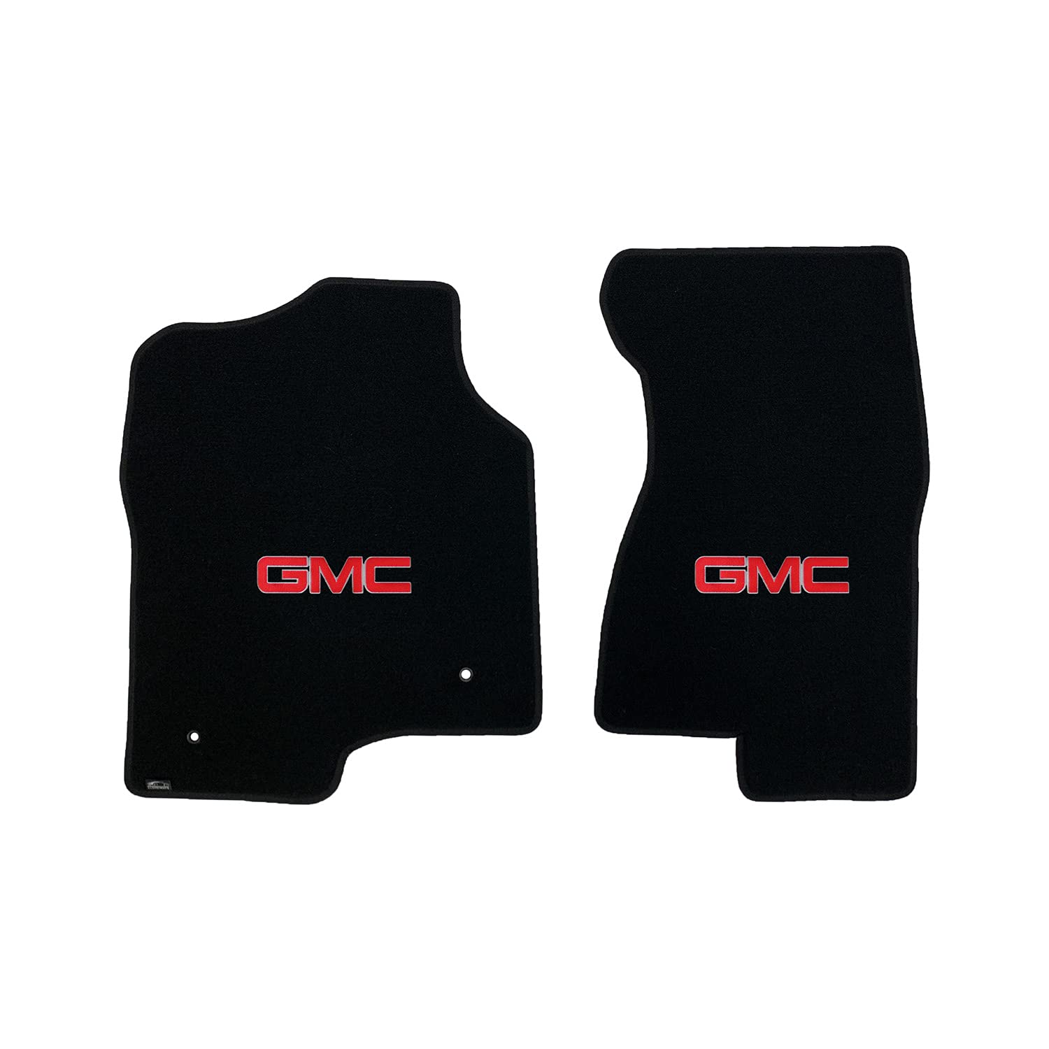 Premium Custom-Fit Carpeted Floor Mats for GMC Yukon 2000-2006 - Black 2-Piece Front Set with GMC Logo | Luxury Car Accessories for Comfort & Protection | Perfect for Daily Commutes, Road Trips & All-Weather Use