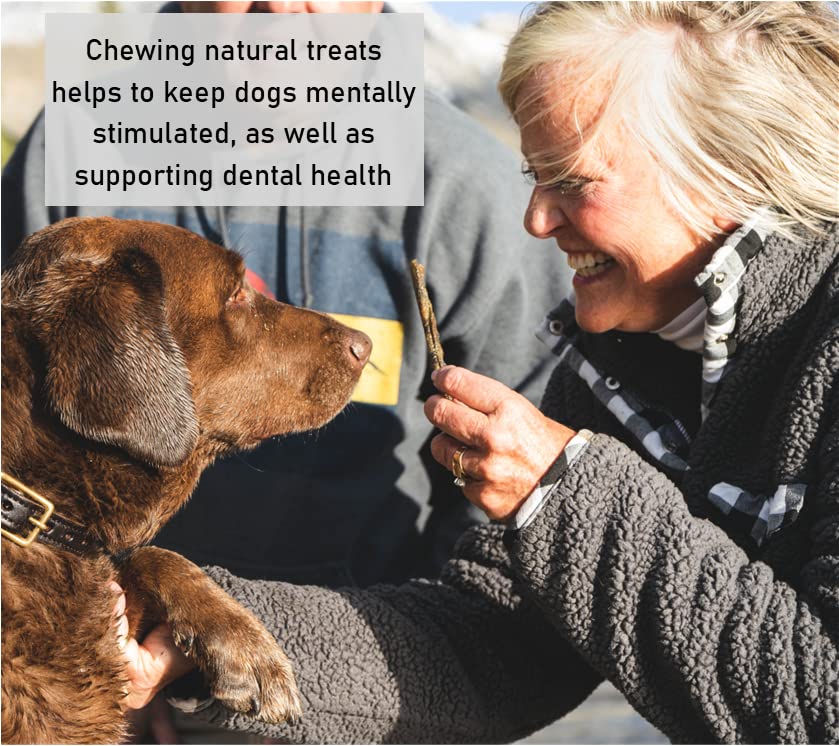 Premium 500g Natural Dried Tripe Dog Treats - Healthy Chews for Small & Medium Dogs - Perfect for Training Rewards & Dental Health