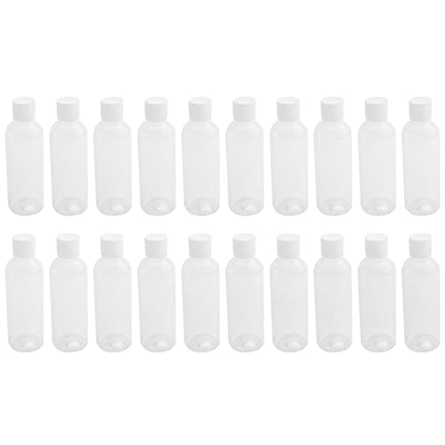 Hausdec 20-Piece 100ml Travel Shampoo Bottles Set - Leak-Proof Plastic Cosmetic Containers for Lotion, Shampoo & Toiletries | Perfect for Vacation, Gym & Air Travel    (Note: I've made the following SEO optimizations:   1. Added key search terms like 
