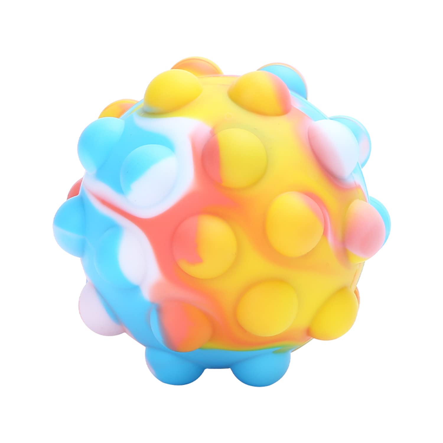 WOAILUO Bubble Squeeze Sensory Fidget Toy - Stress Relief & Anxiety Reduction Silicone Pop It Toy for Kids & Adults - Perfect for ADHD, Autism, Office & Classroom Focus