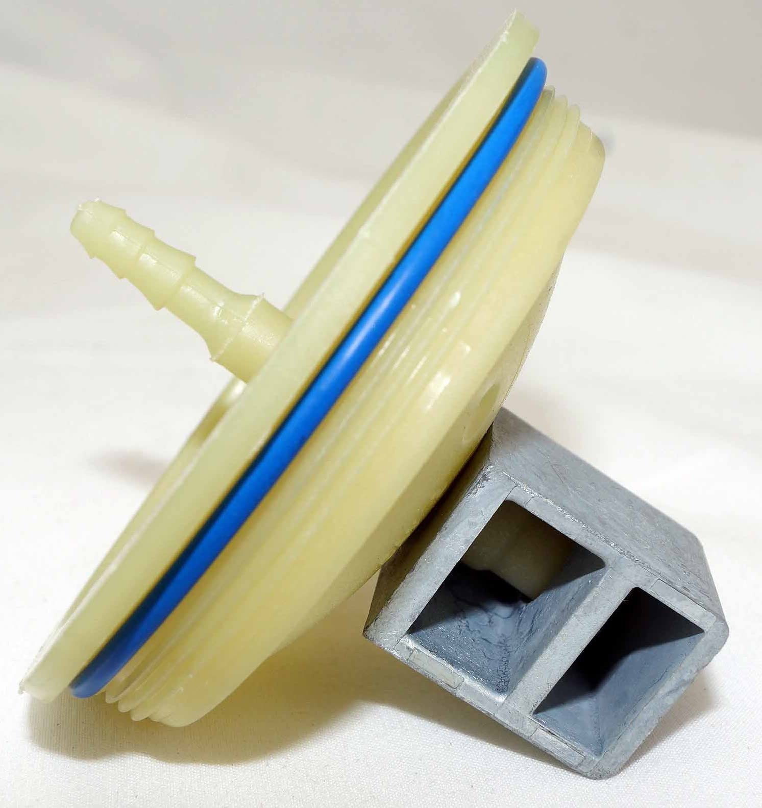 Plastic Blue Differential Carrier Vent Hose Connector - 1/4